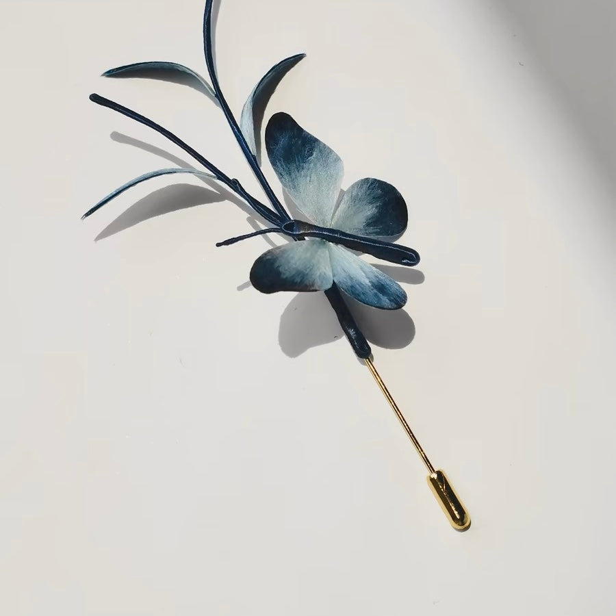 Butterfly Silk Brooch – A Symbol of Freedom and Renewal