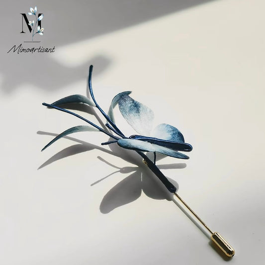 Butterfly Silk Brooch – A Symbol of Freedom and Renewal