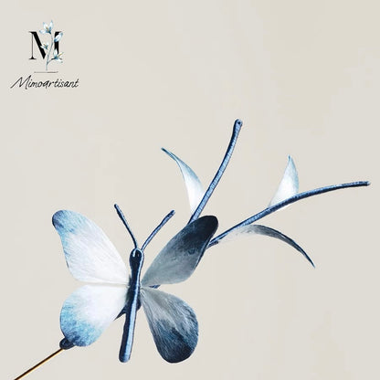 Butterfly Silk Brooch – A Symbol of Freedom and Renewal