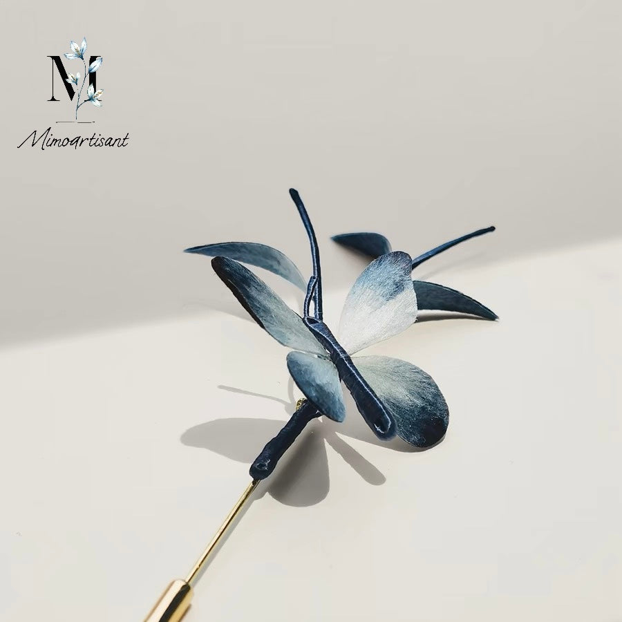 Butterfly Silk Brooch – A Symbol of Freedom and Renewal