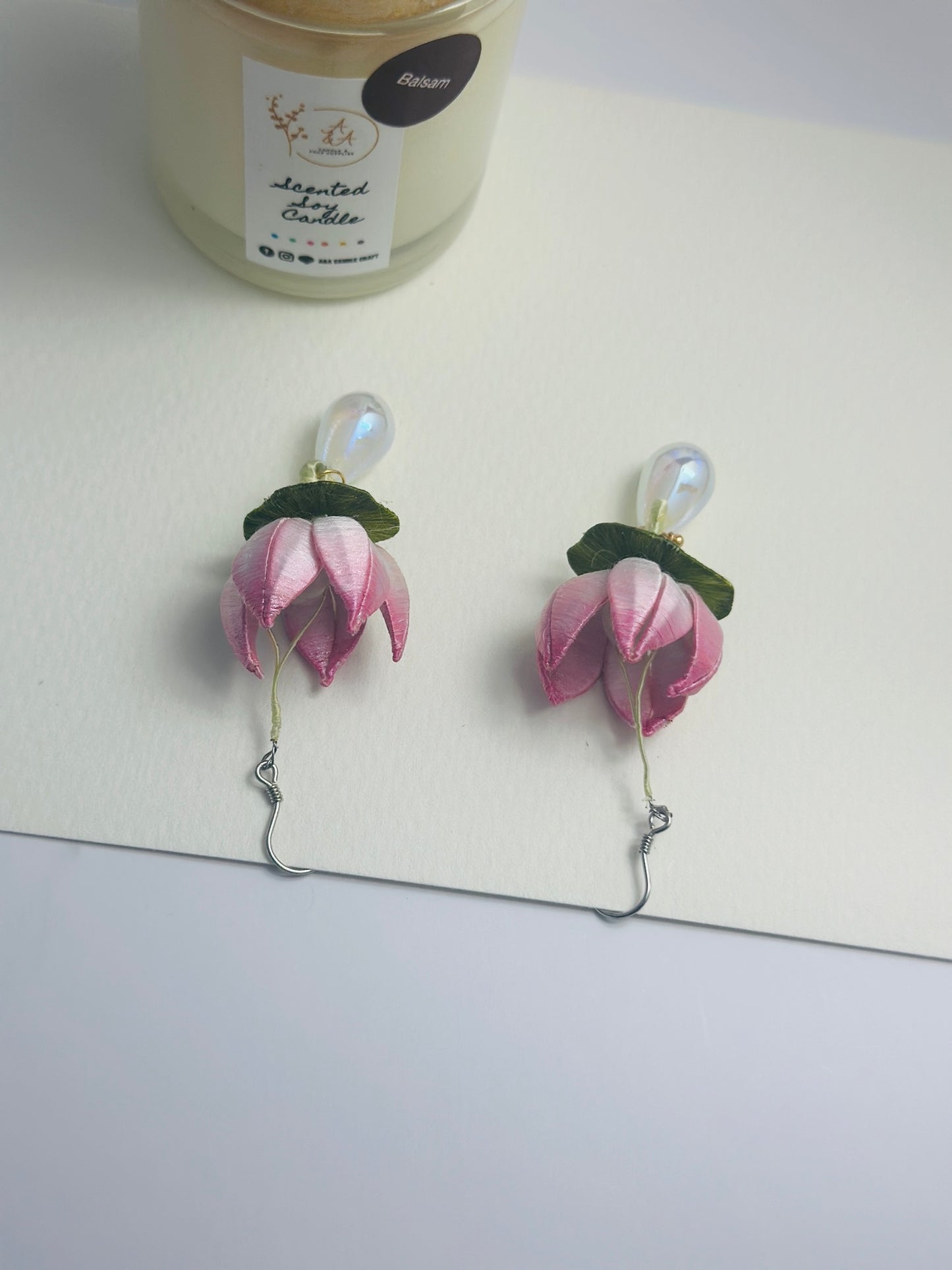 Lotus Flower Earrings