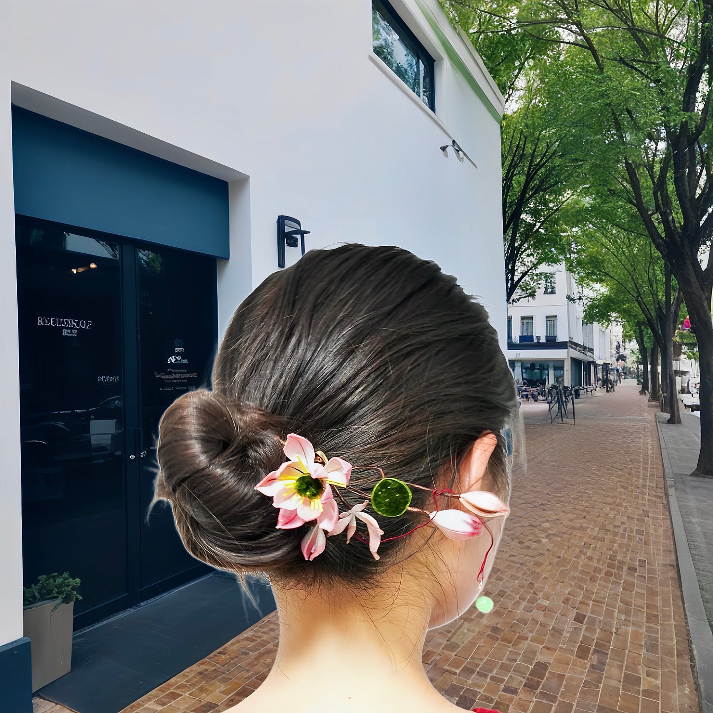 Lotus Flower Hairpin