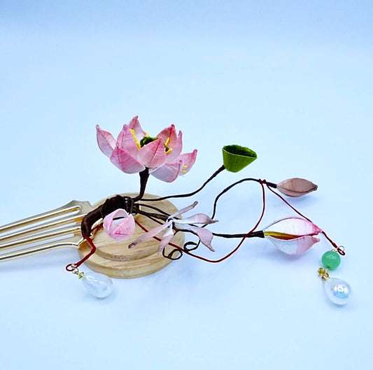 Lotus Flower Hairpin
