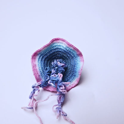 Crochet Jellyfish Earrings