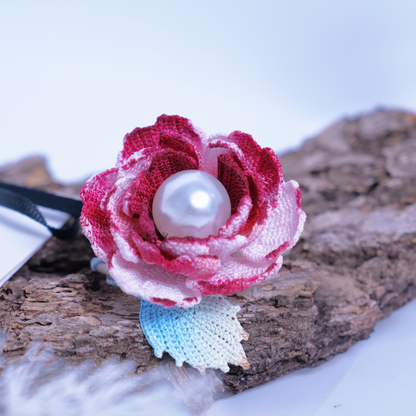 Handmade Crochet Daphne Rose Accessories