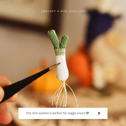 Crochet Scallion & Cabbage