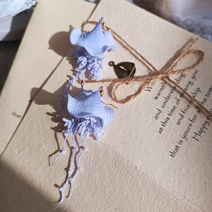 Micro Crochet Jellyfish Earrings – Ocean-Inspired Dangles