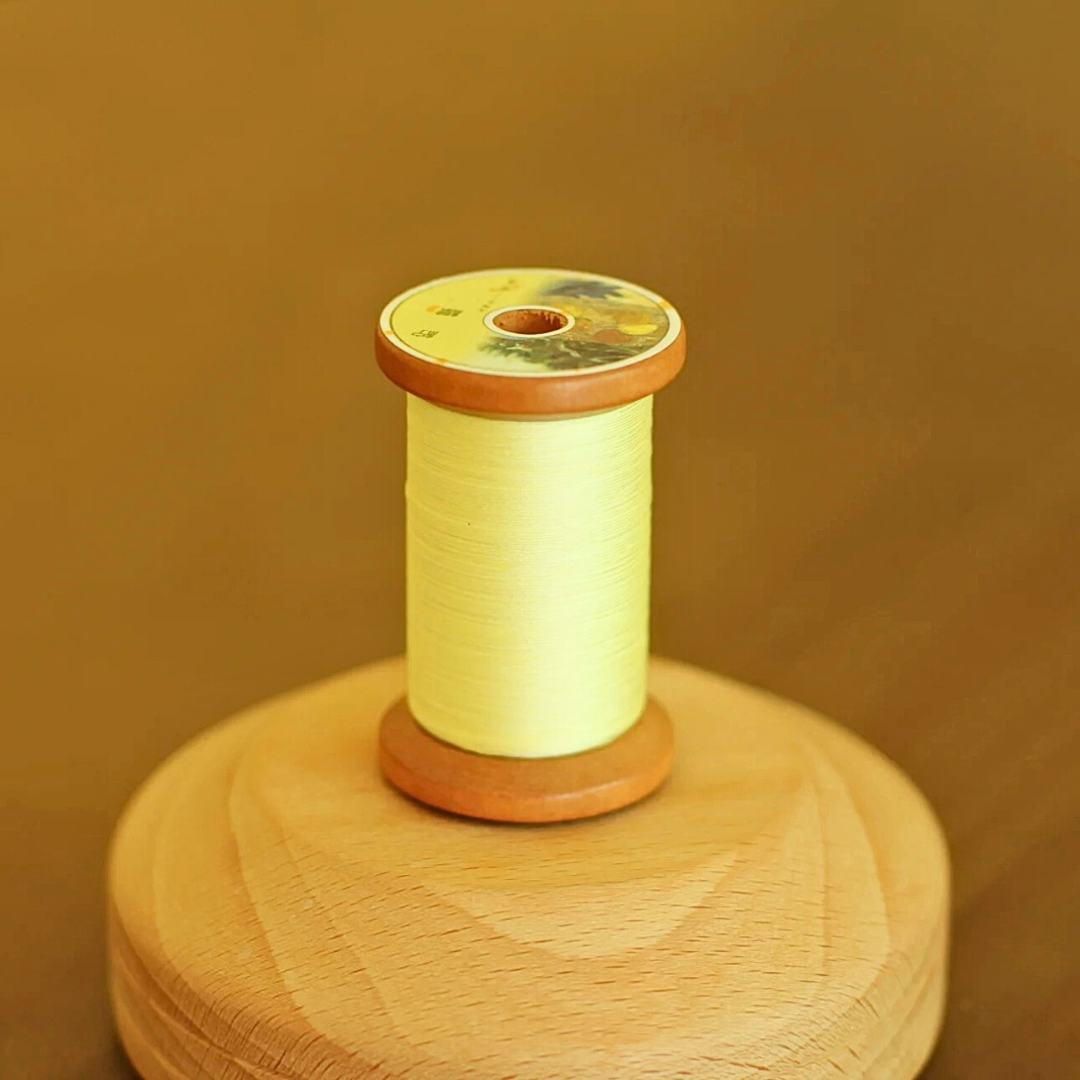 Micro Crochet Lace Thread – Yellow · Size 100