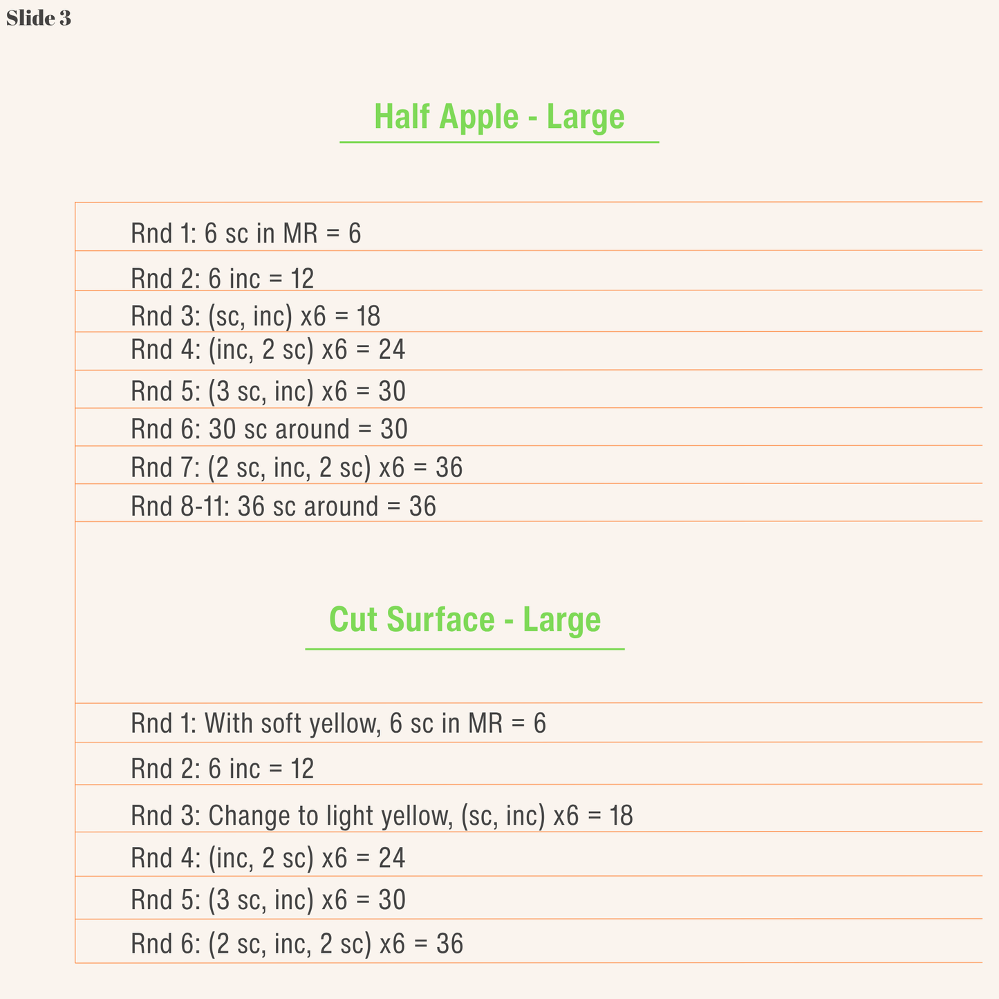 Free Micro Crochet Half Apple Earrings Pattern
